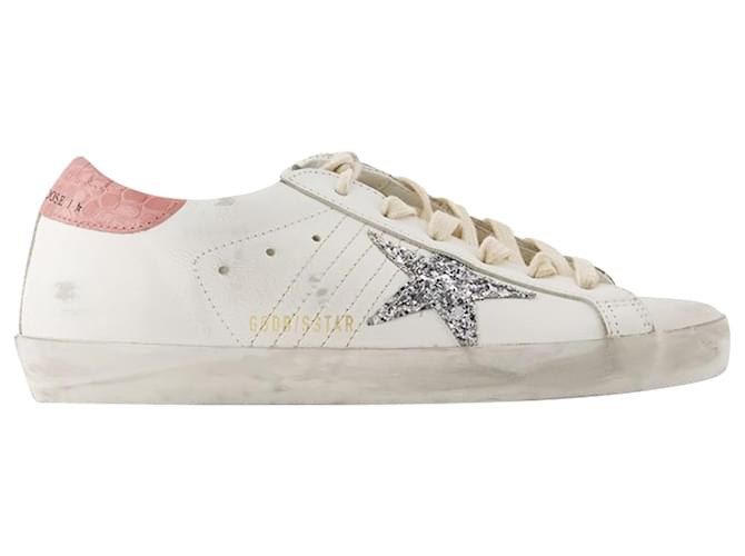 Super Star Sneakers - Golden Goose Deluxe Brand - Leather - White Pony-style calfskin  ref.1355145